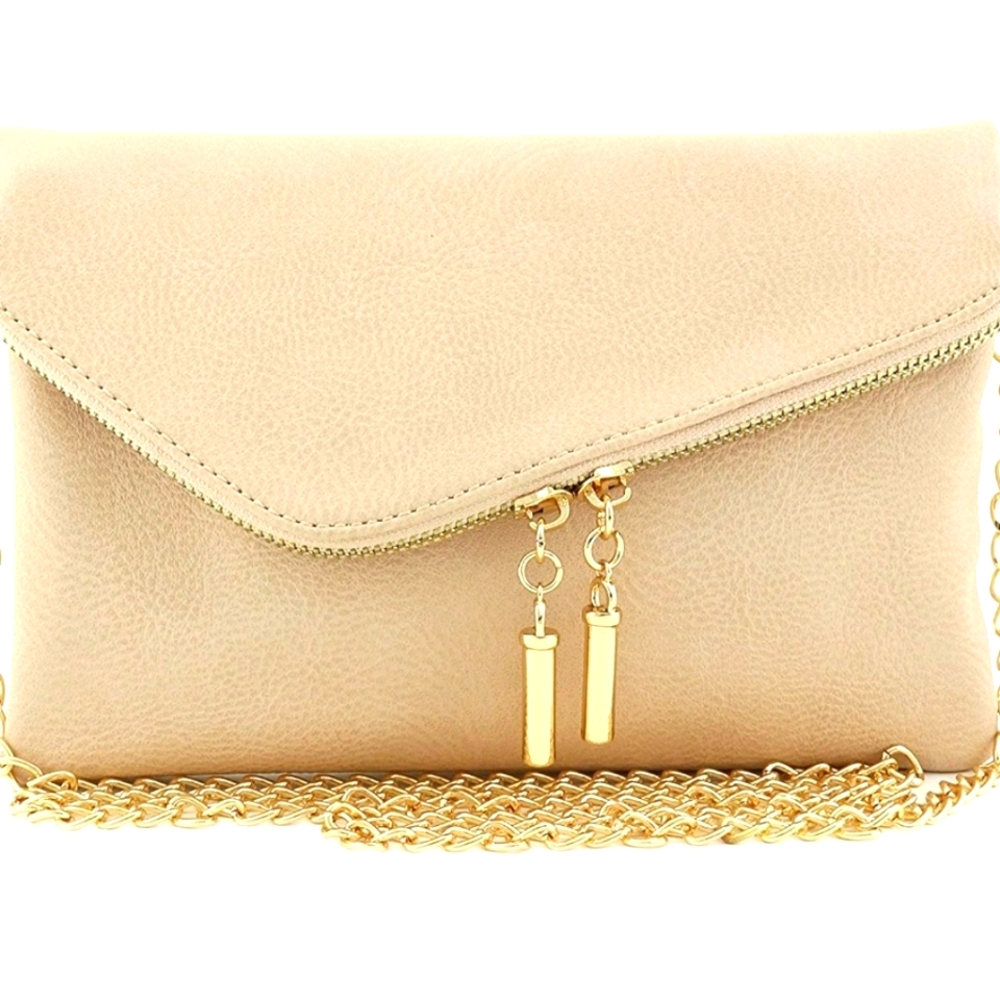 Envelope Wristlet Clutch Crossbody Bag
